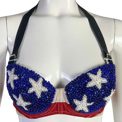 Taylor Dayne Costume Sequined Bra Front