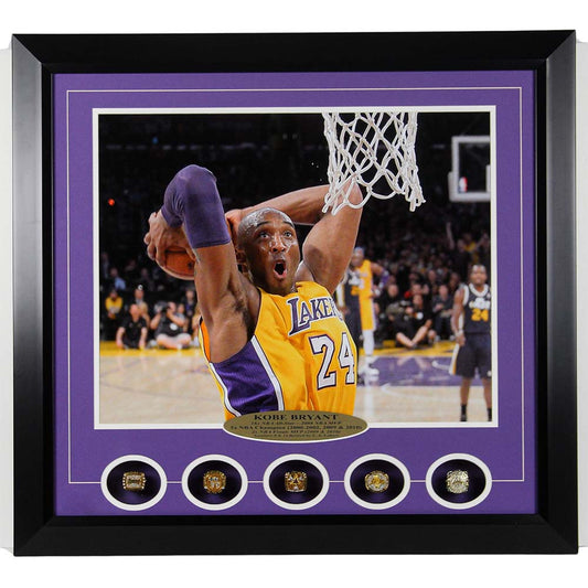 Kobe Bryant 5 Ring Memorabilia Thumbnail