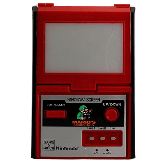 1980s Nintendo Game & Watch Panorama Screen Mario's Bombs Away