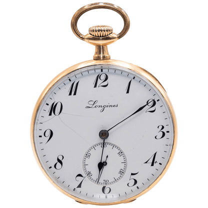 Longines 5 Grand Prix Pocket Watch Gold & Silver Pawn Shop