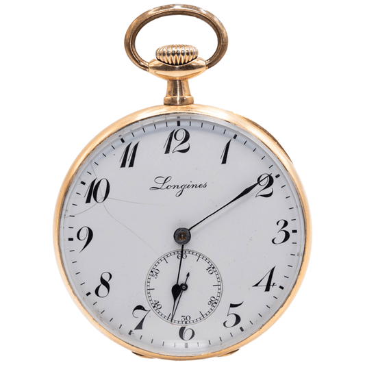 Longines 5 Grand Prix Pocket Watch Gold & Silver Pawn Shop