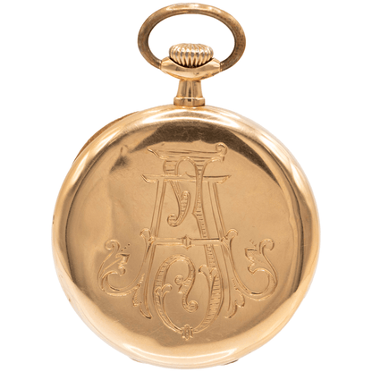 Longines 5 Grand Prix Pocket Watch Gold & Silver Pawn Shop