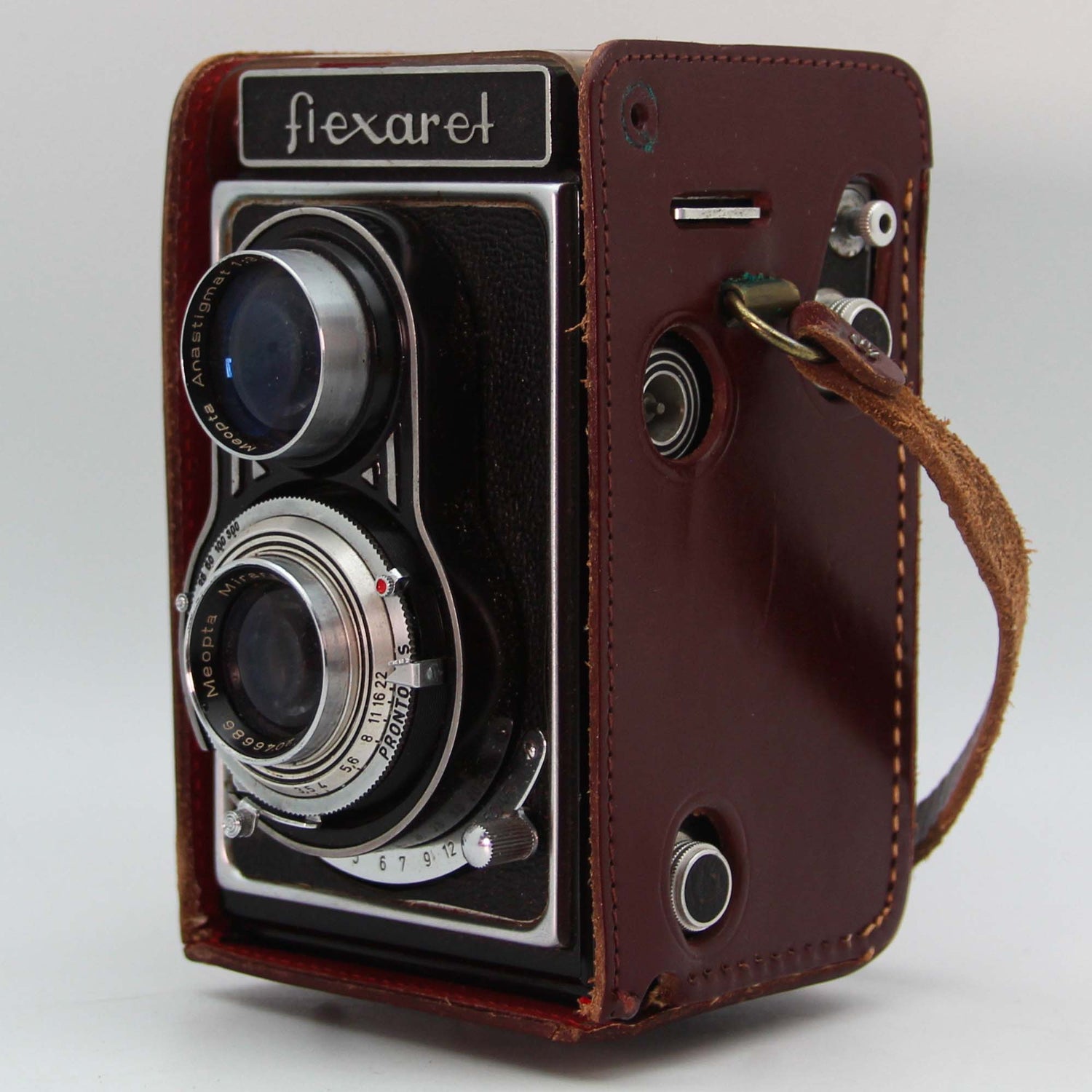 Flexaret Camera Meopta Side View