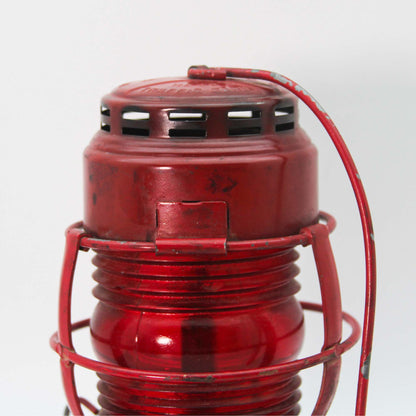 Embury Lantern Red Lamp Angle