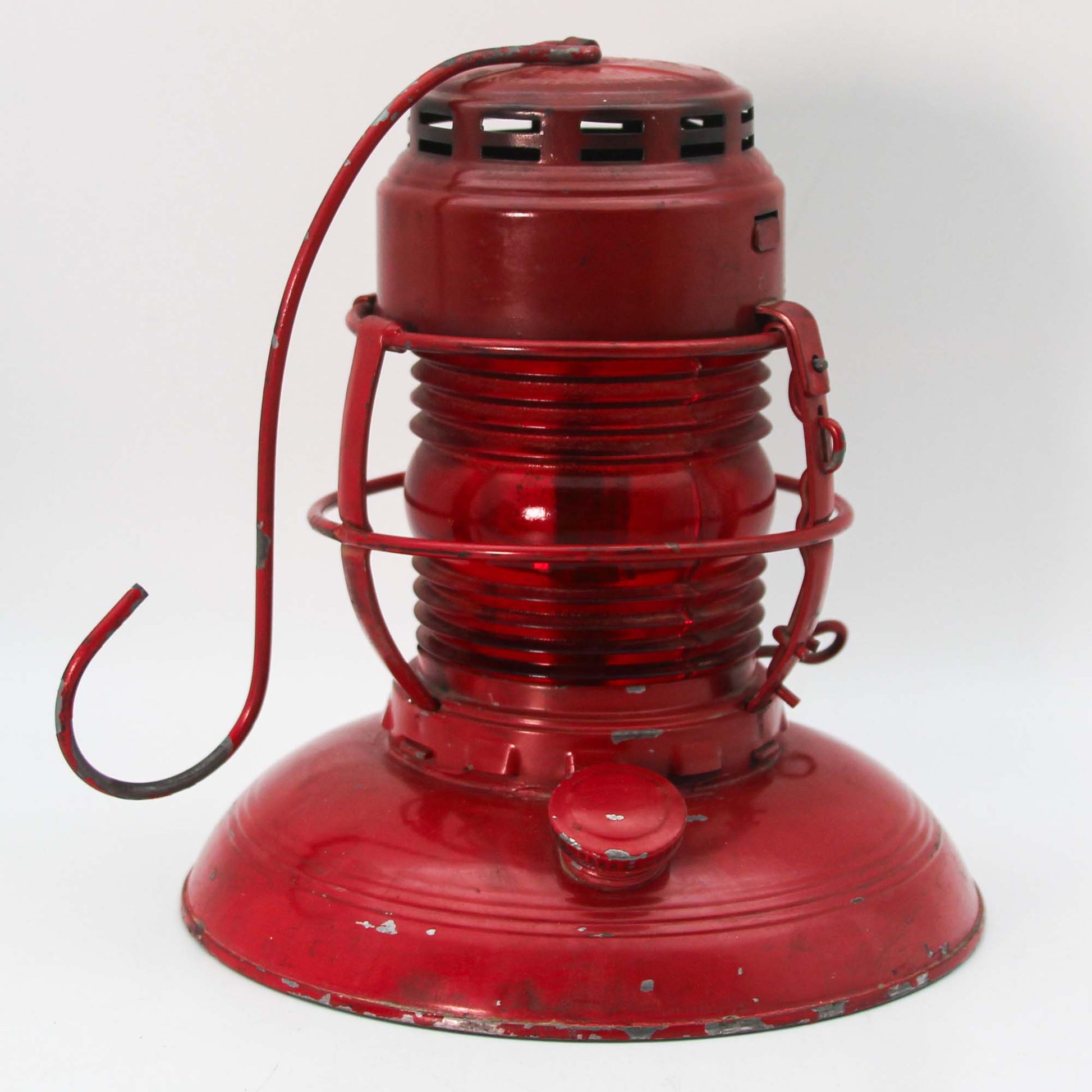 Embury Lantern Red Lamp Right