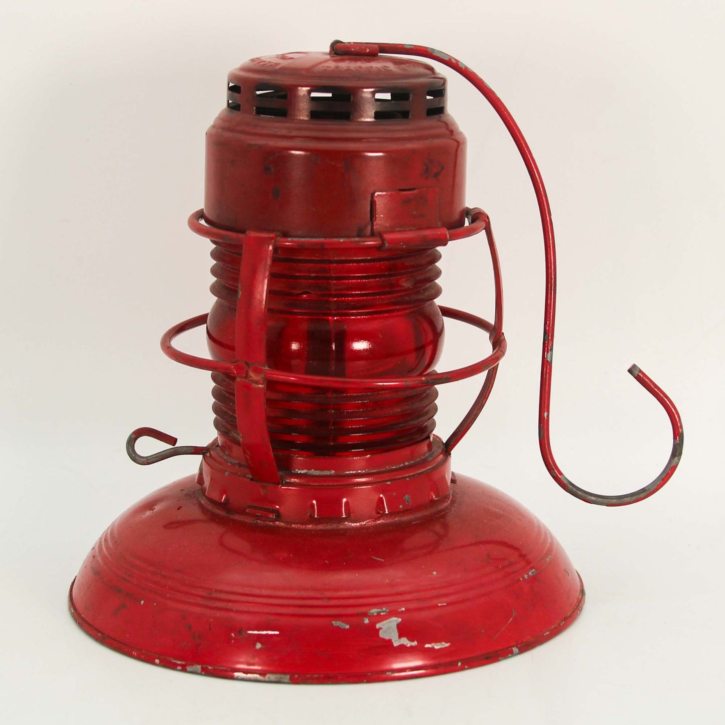 Embury Lantern Red Lamp Front