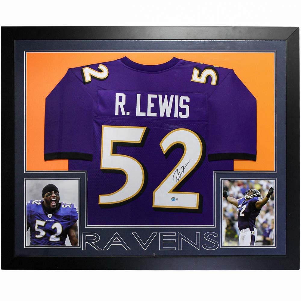 Ray Lewis Signed Jersey Memorabilia 