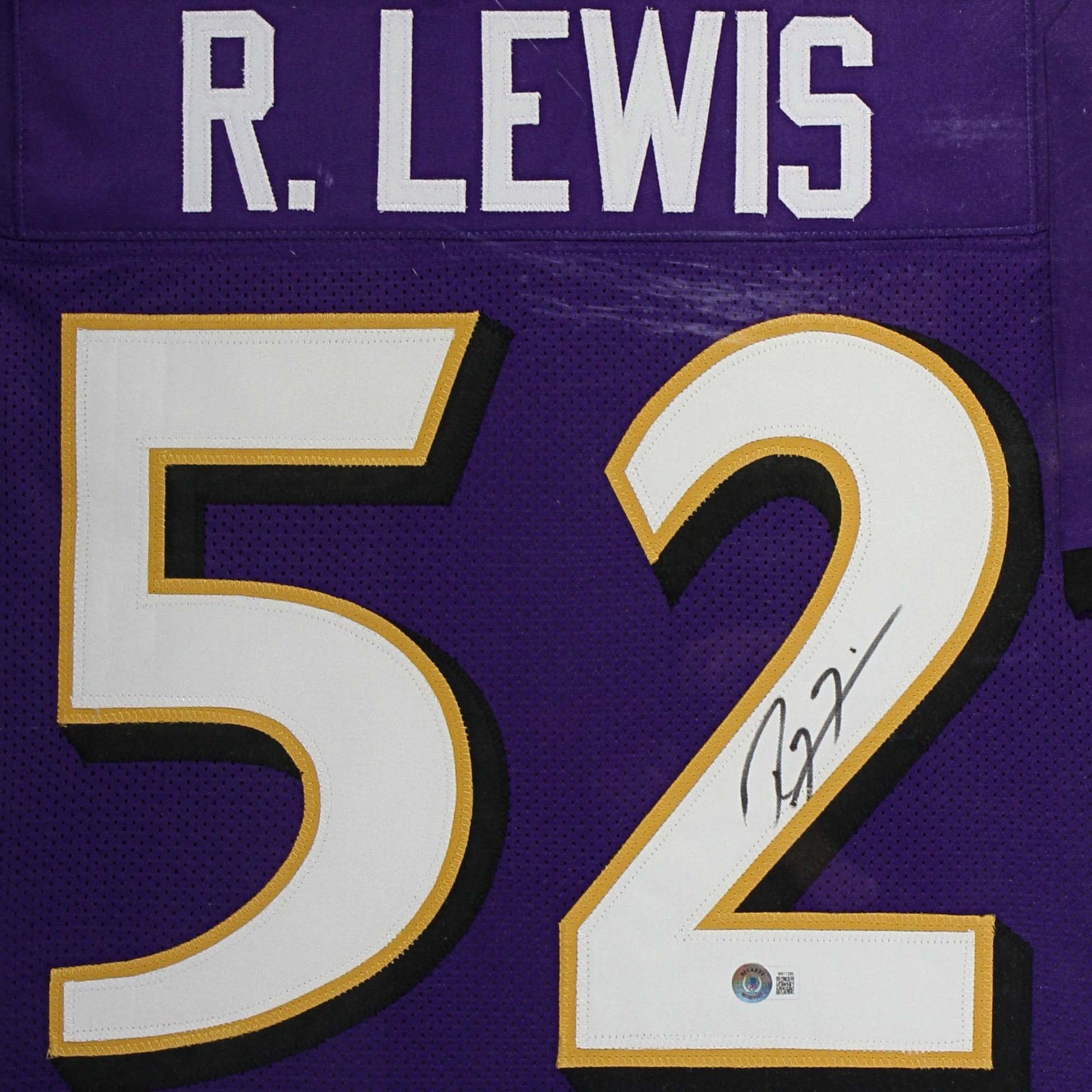 Ray Lewis Signed Jersey Memorabilia Autograph