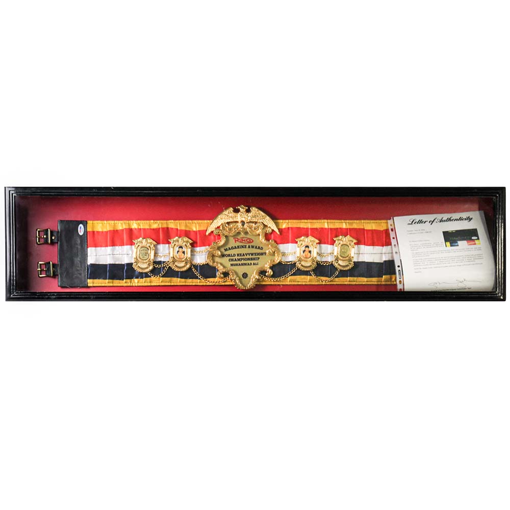 Heavy Weight Championship Belt Muhammad Ali PSA/DNA Thumbnail