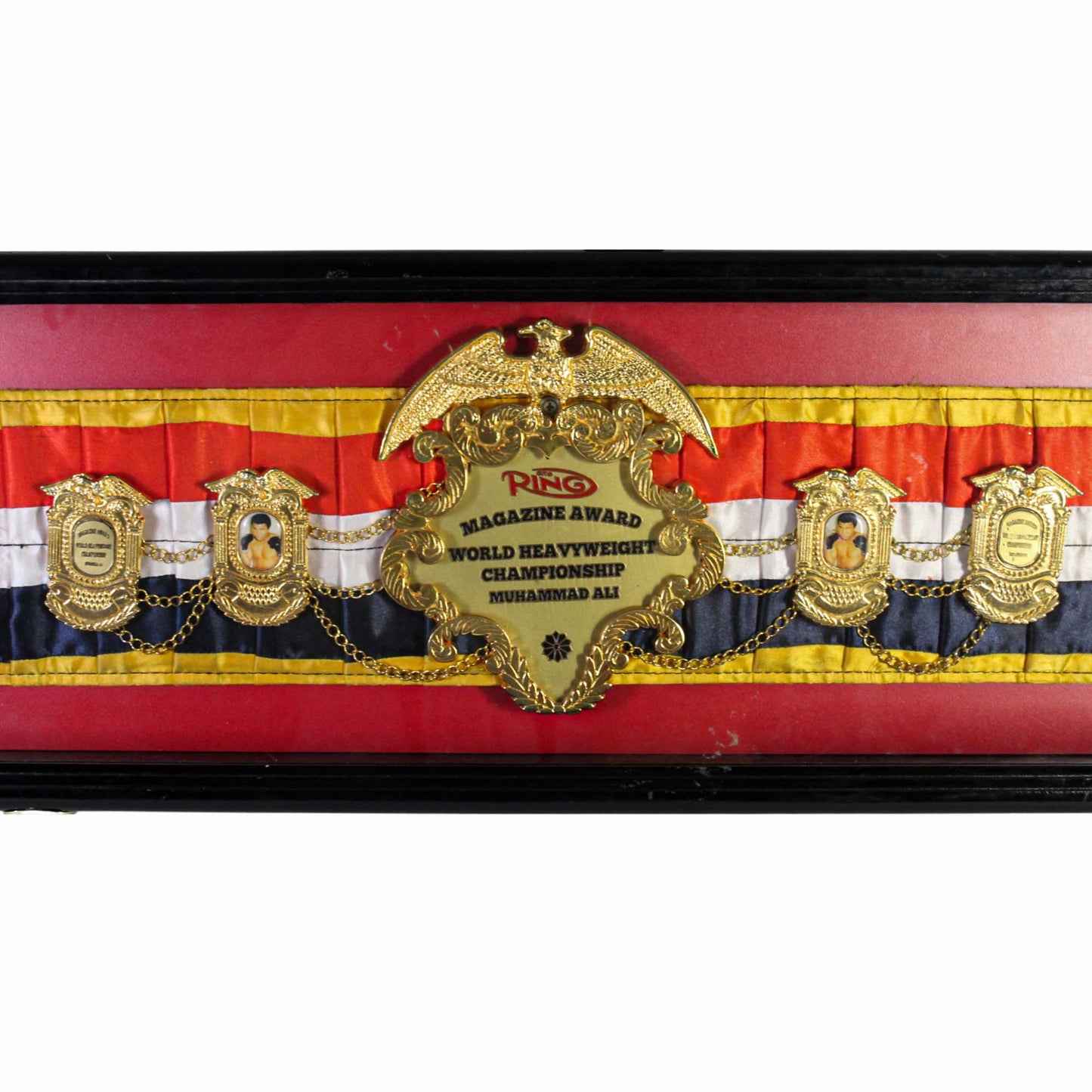 Heavy Weight Championship Belt Muhammad Ali PSA/DNA Text