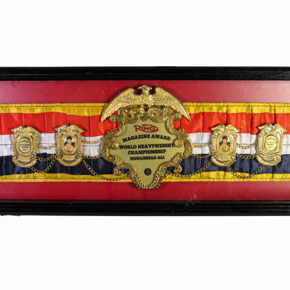 Heavy Weight Championship Belt Muhammad Ali PSA/DNA Text