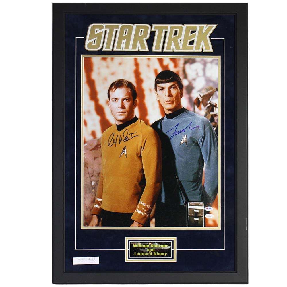 Star Trek Dual Signed Photo