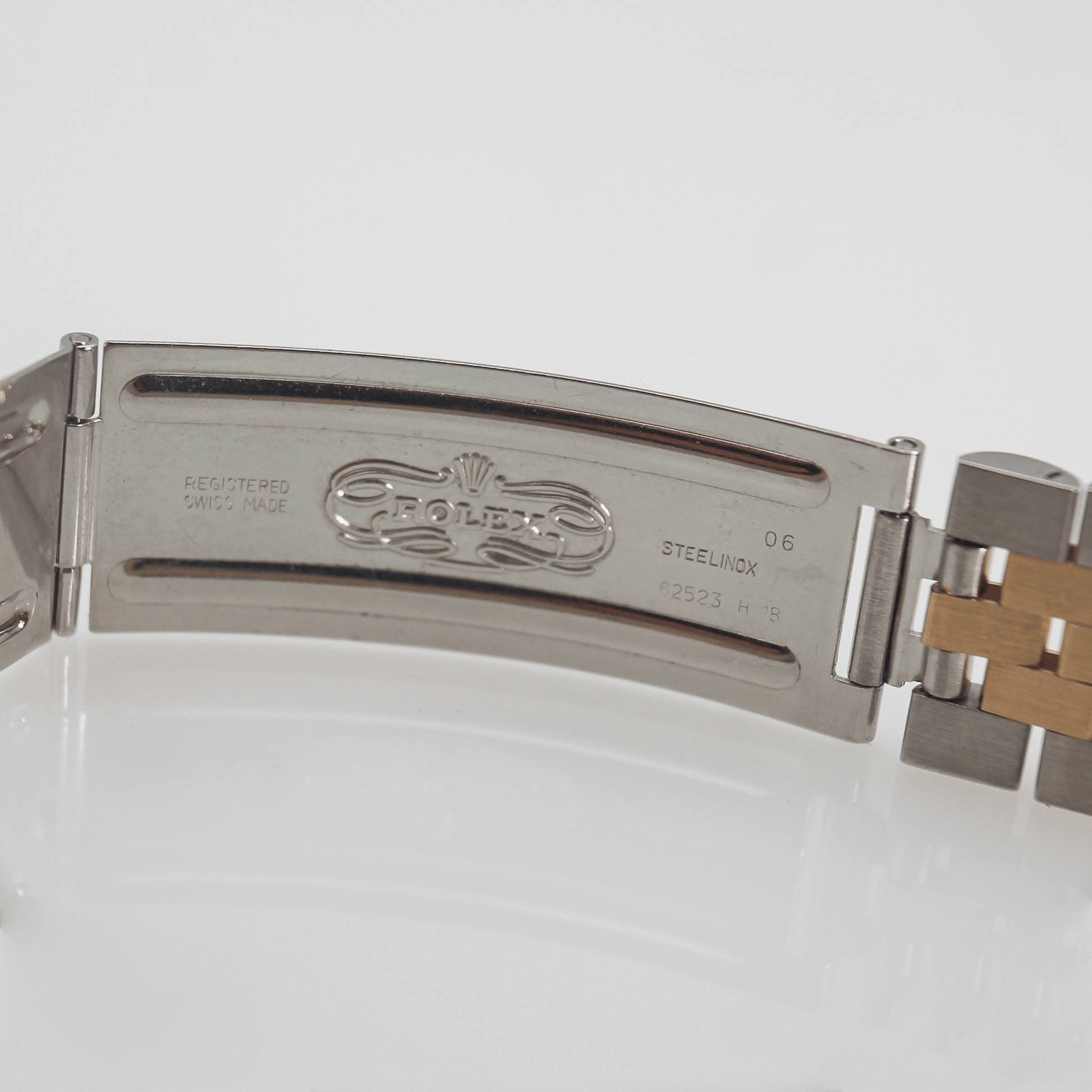 1995 Rolex Datejust 2 Tone Wristwatch Gold & Silver Pawn Shop