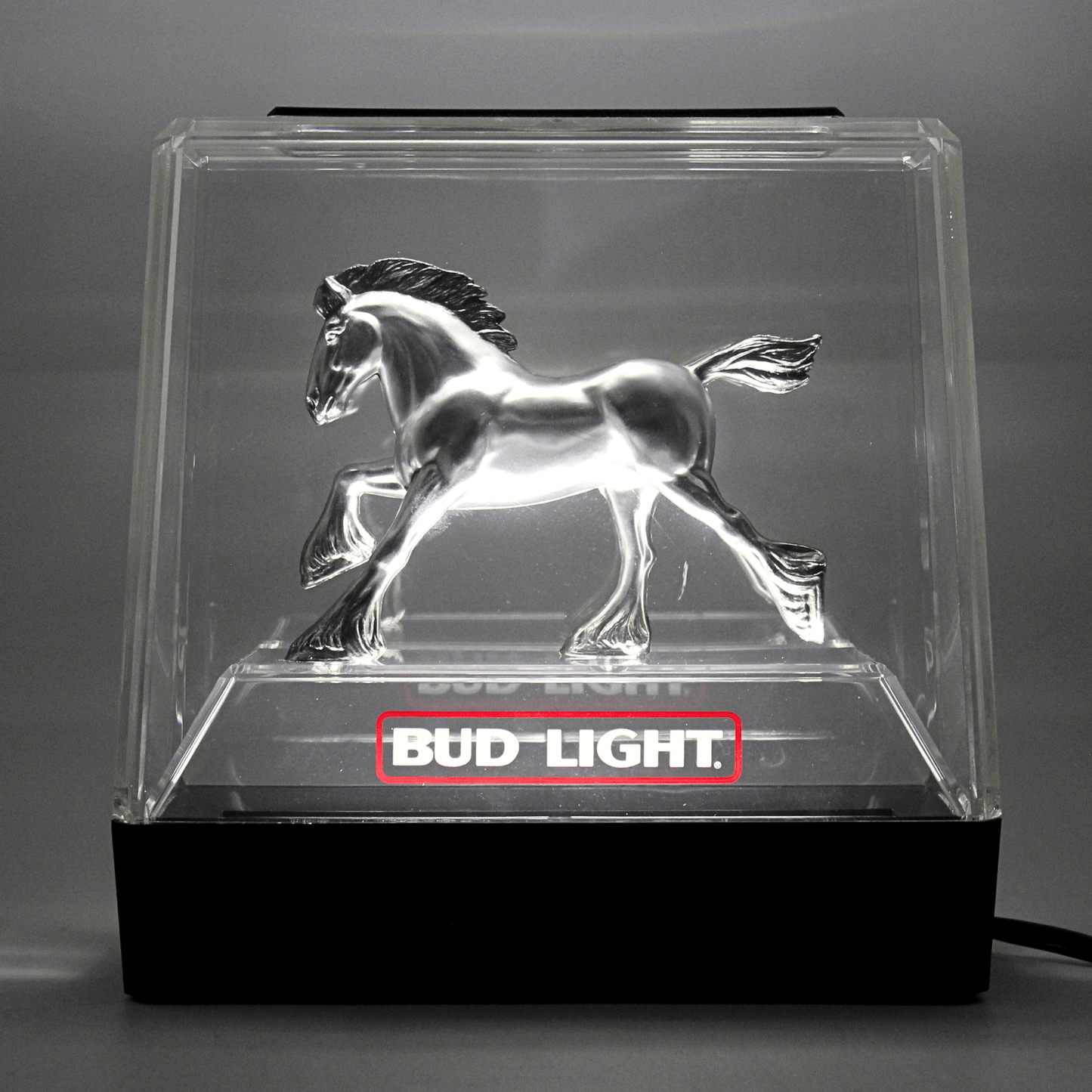 Bud Light Clydesdale Lamp