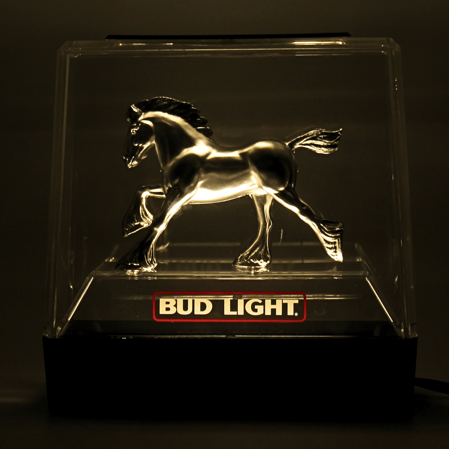 Bud Light Clydesdale Lamp