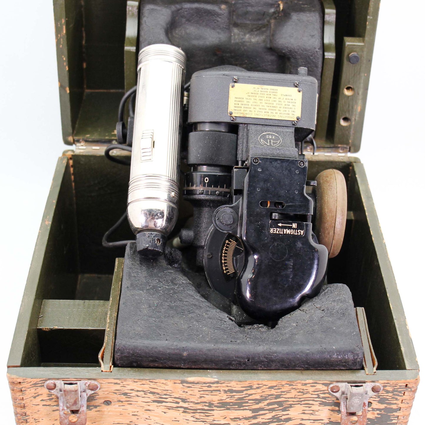 Aircraft Sextant Mark V-US Navy Interior