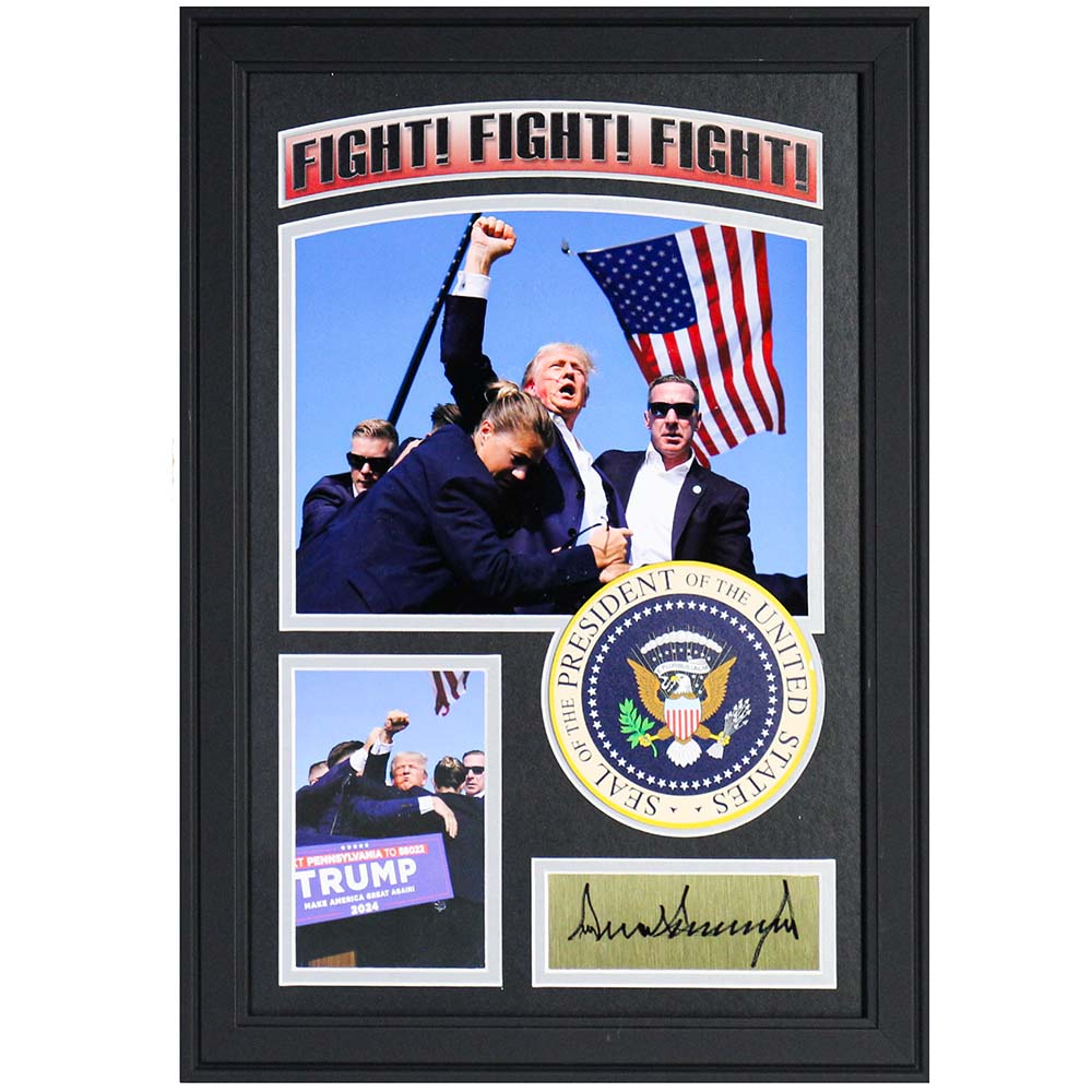 Donald Trump Facsimile Signature Memorabilia Thumbnail