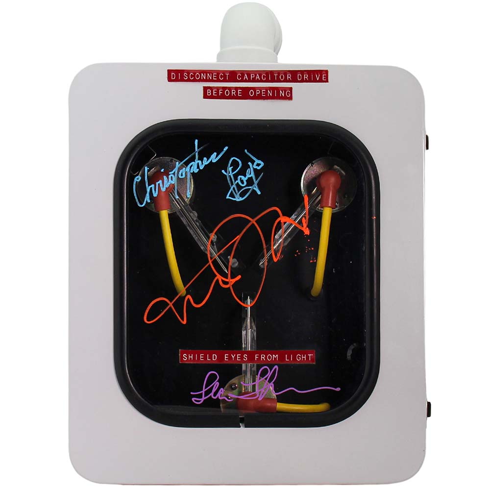 Signed Back To The Future "Flux Capacitor"