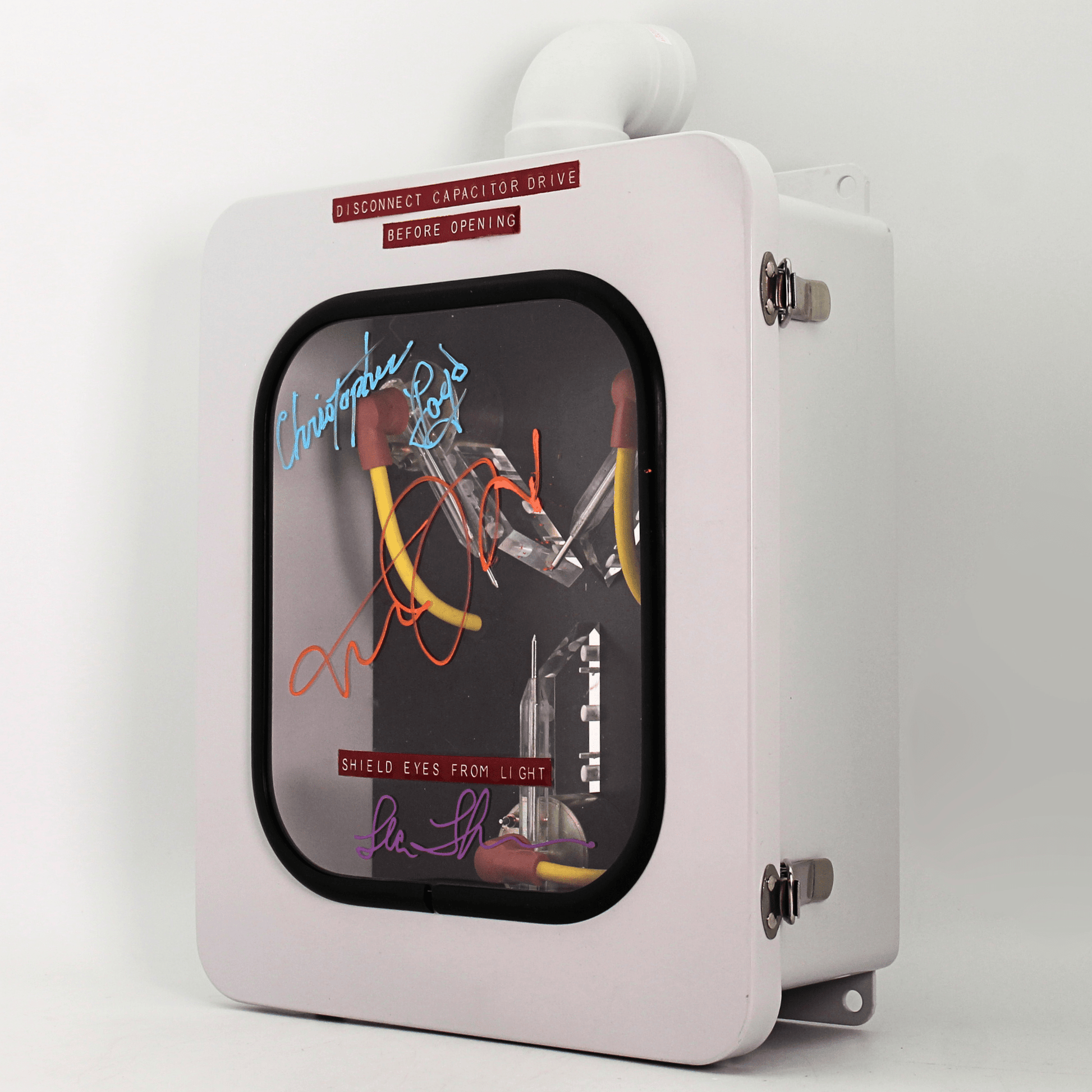 Signed Back To The Future "Flux Capacitor" Left