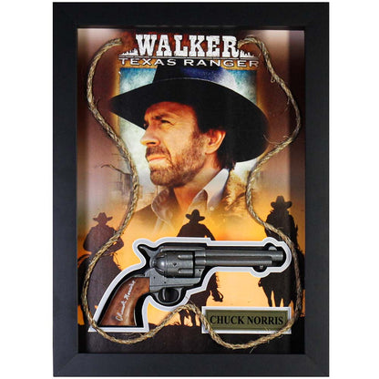 Chuck Norris Signed Replica Pistol Memorabilia Thumbnail