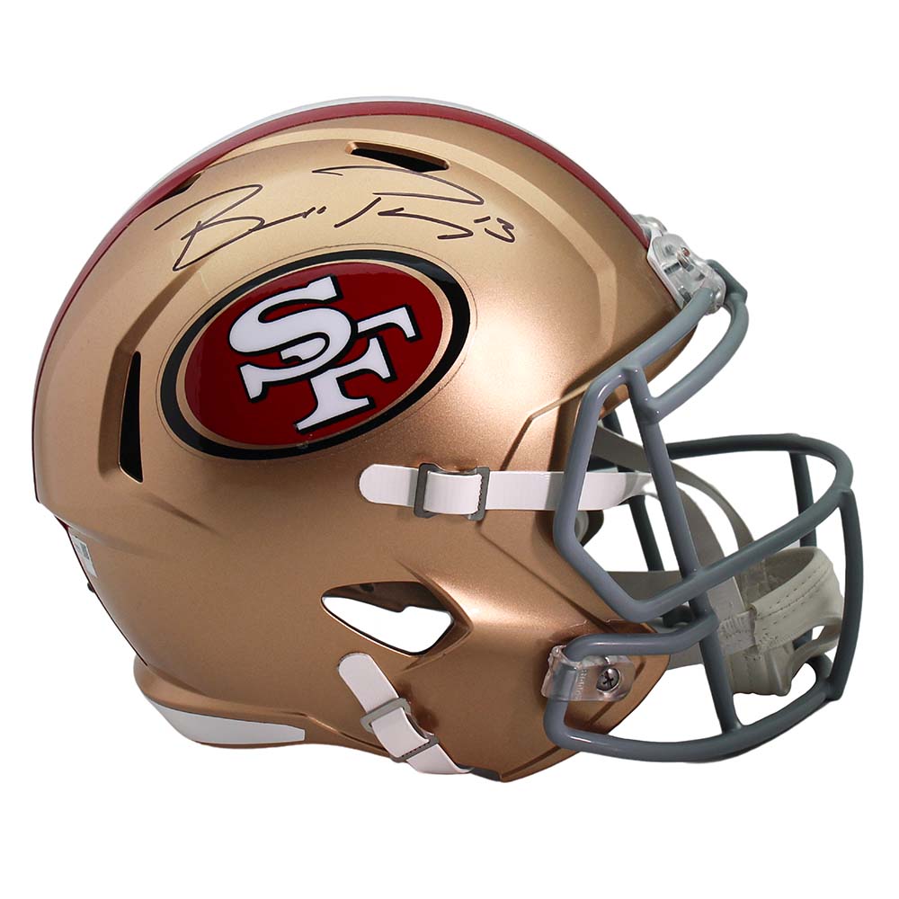 GOS206563 Brock Purdy Signed San Francisco 49ers Mini Helmet Fanatics Thumbnail