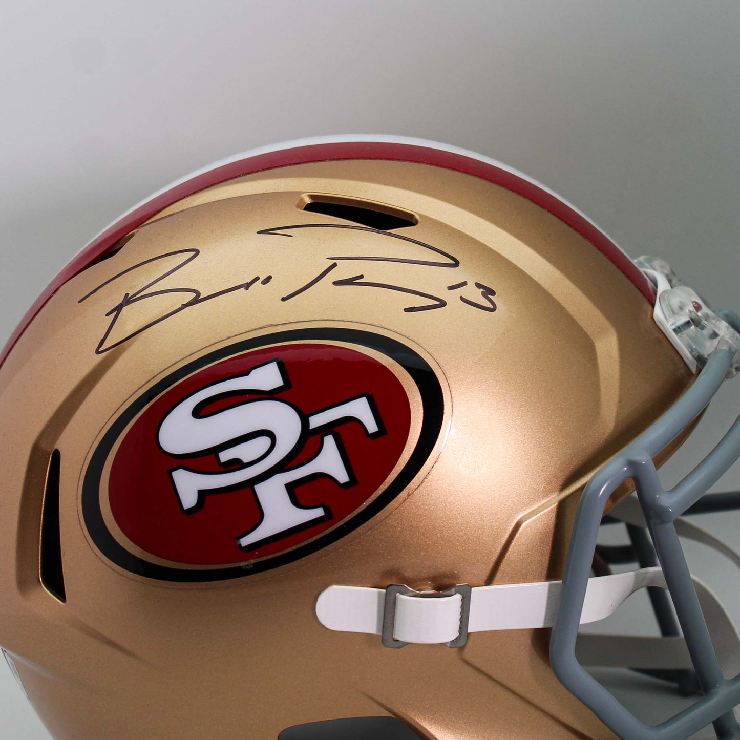 Brock Purdy Signed San Francisco 49ers Mini Helmet Fanatics Close View