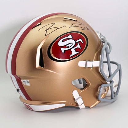 Brock Purdy Signed San Francisco 49ers Mini Helmet Fanatics Front