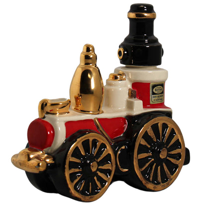 Vintage Ezra Brooks Whiskey Dispenser Steam Engine Train  Side