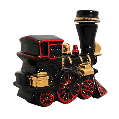 Ezra Brooks Train Engine Decanter  Side