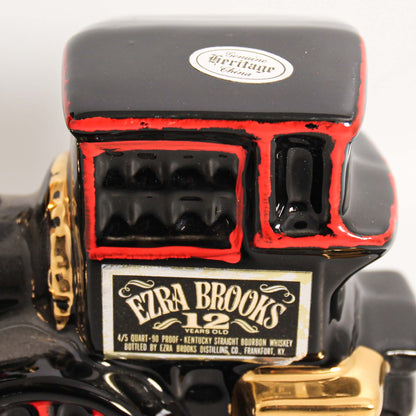 Ezra Brooks Train Engine Decanter  Sticker