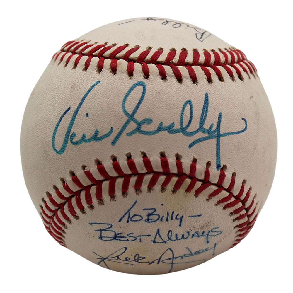 Vin Scully Signed Baseball Autograph