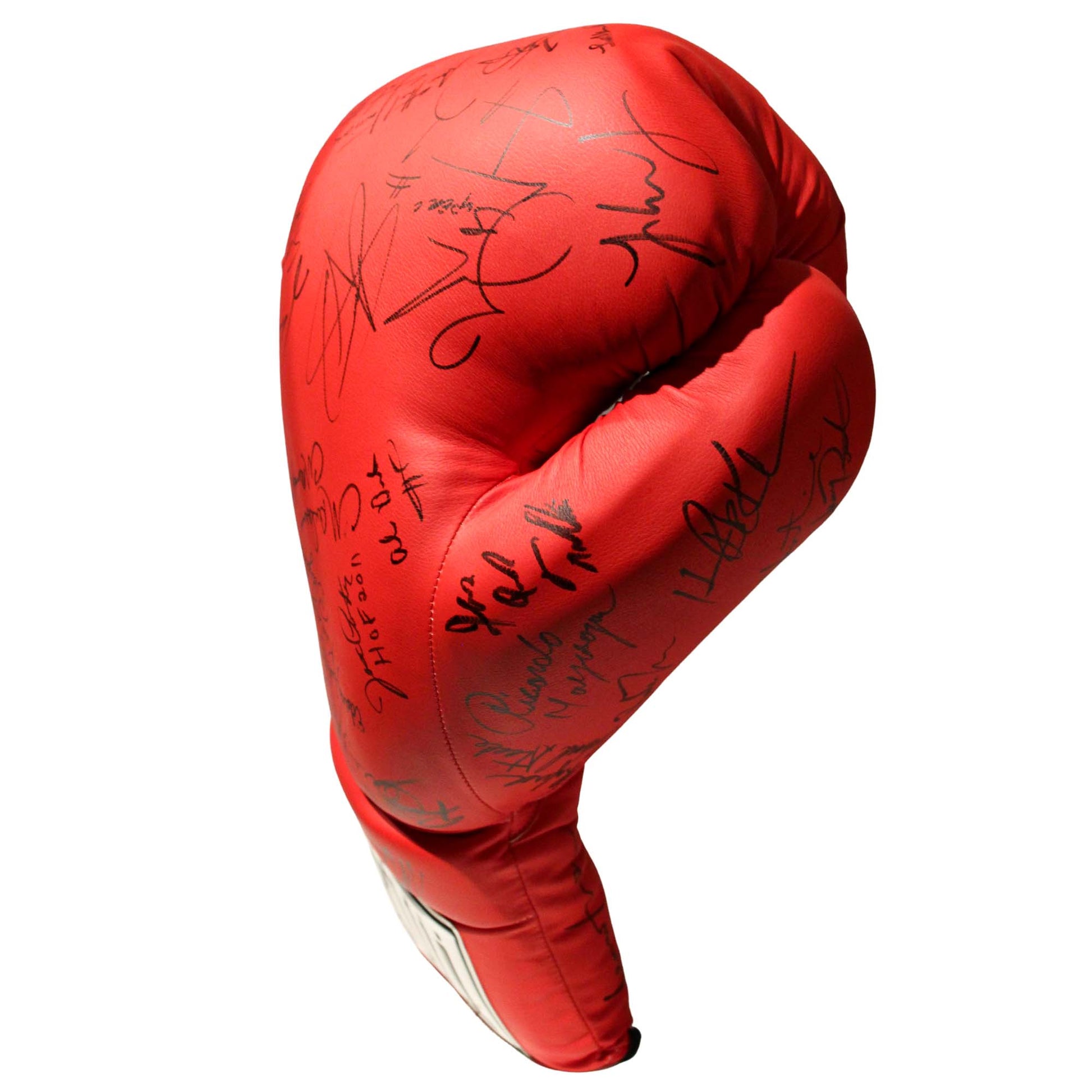 36 Signature Boxing Glove PSA DNA Angle