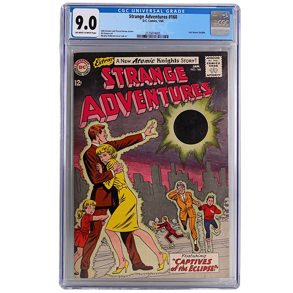 Strange Adventure #160 D.C. Comic CGC 9.0