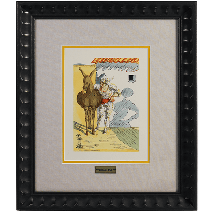 Salvador Dali; "Shades of the donkey" From Le Tricorne, 1959 Art G S Pawn