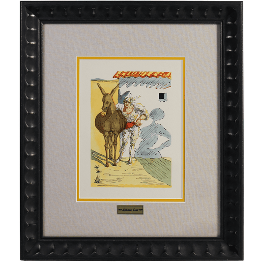 Salvador Dalí: Le Tricorne, 1959 | Rare Color Woodcut Suite – Gold Salvador Dalí: Le Tricorne, 1959 | Rare Color Woodcut Suite – Gold