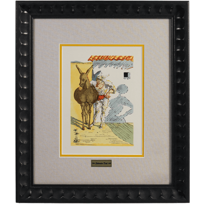Salvador Dali; "Shades of the donkey" From Le Tricorne, 1959 Art G S Pawn