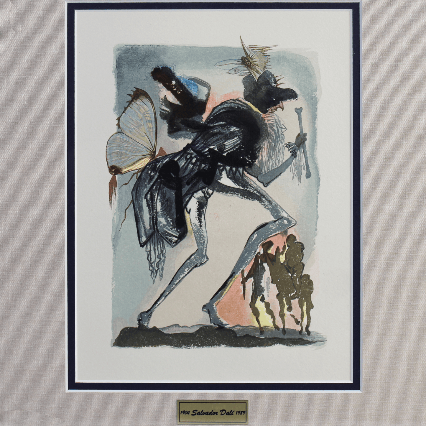 Salvador Dali; "Dimes and first fruits" From Le Tricorne, 1959 Art G S Pawn