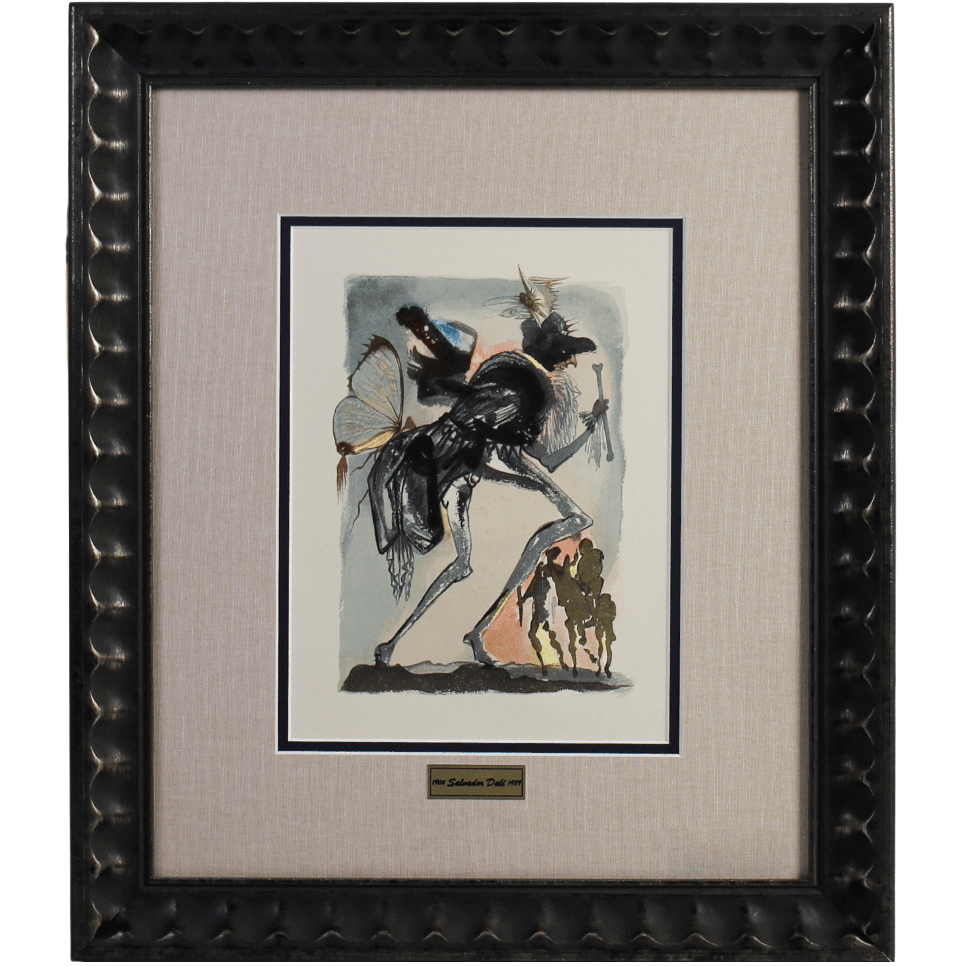 Salvador Dali; "Dimes and first fruits" From Le Tricorne, 1959 Art G S Pawn