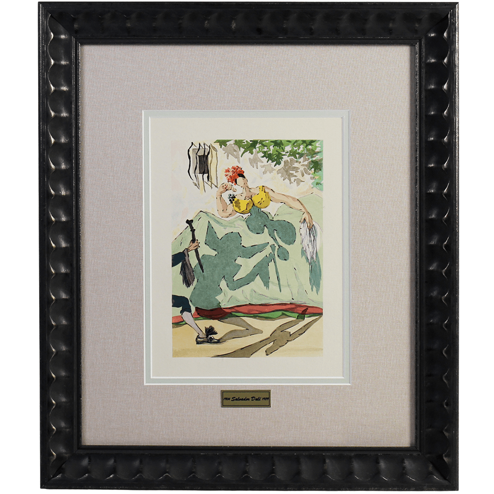 Salvador Dali; "Farewell in prose" From Le Tricorne, 1959 Art G S Pawn