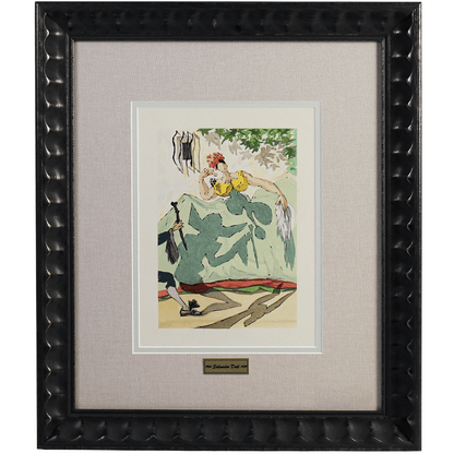 Salvador Dali; "Farewell in prose" From Le Tricorne, 1959 Art G S Pawn