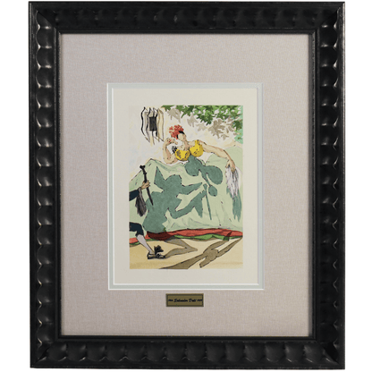 Salvador Dali; "Farewell in prose" From Le Tricorne, 1959 Art G S Pawn