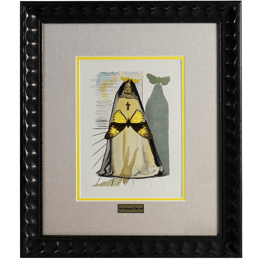 Salvador Dali; "Faith lifts mountains" From Le Tricorne, 1959 Art G S Pawn