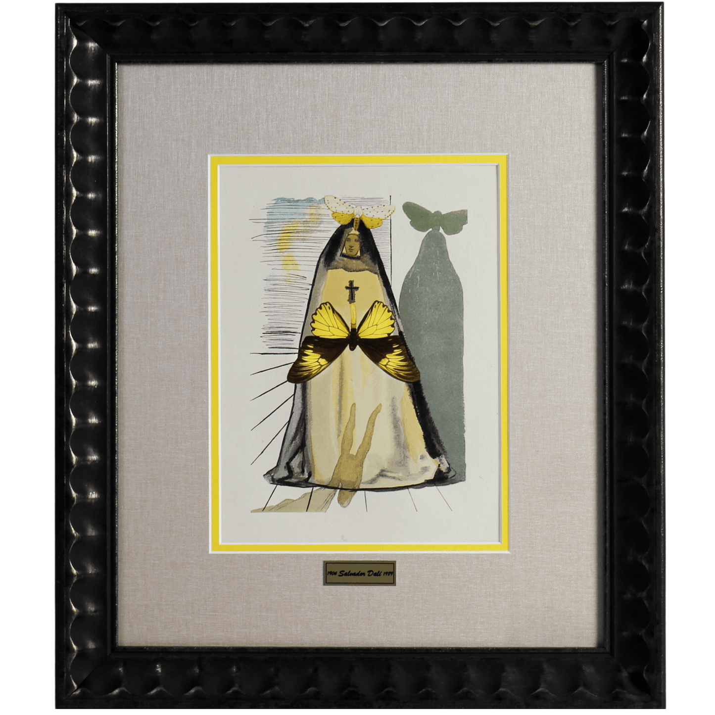 Salvador Dali; "Faith lifts mountains" From Le Tricorne, 1959 Art G S Pawn