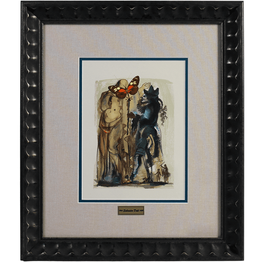 Salvador Dalí: Le Tricorne, 1959 | Rare Color Woodcut Suite – Gold Salvador Dalí: Le Tricorne, 1959 | Rare Color Woodcut Suite – Gold