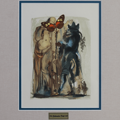 Salvador Dali; "Well, and you?" From Le Tricorne, 1959 Art G S Pawn