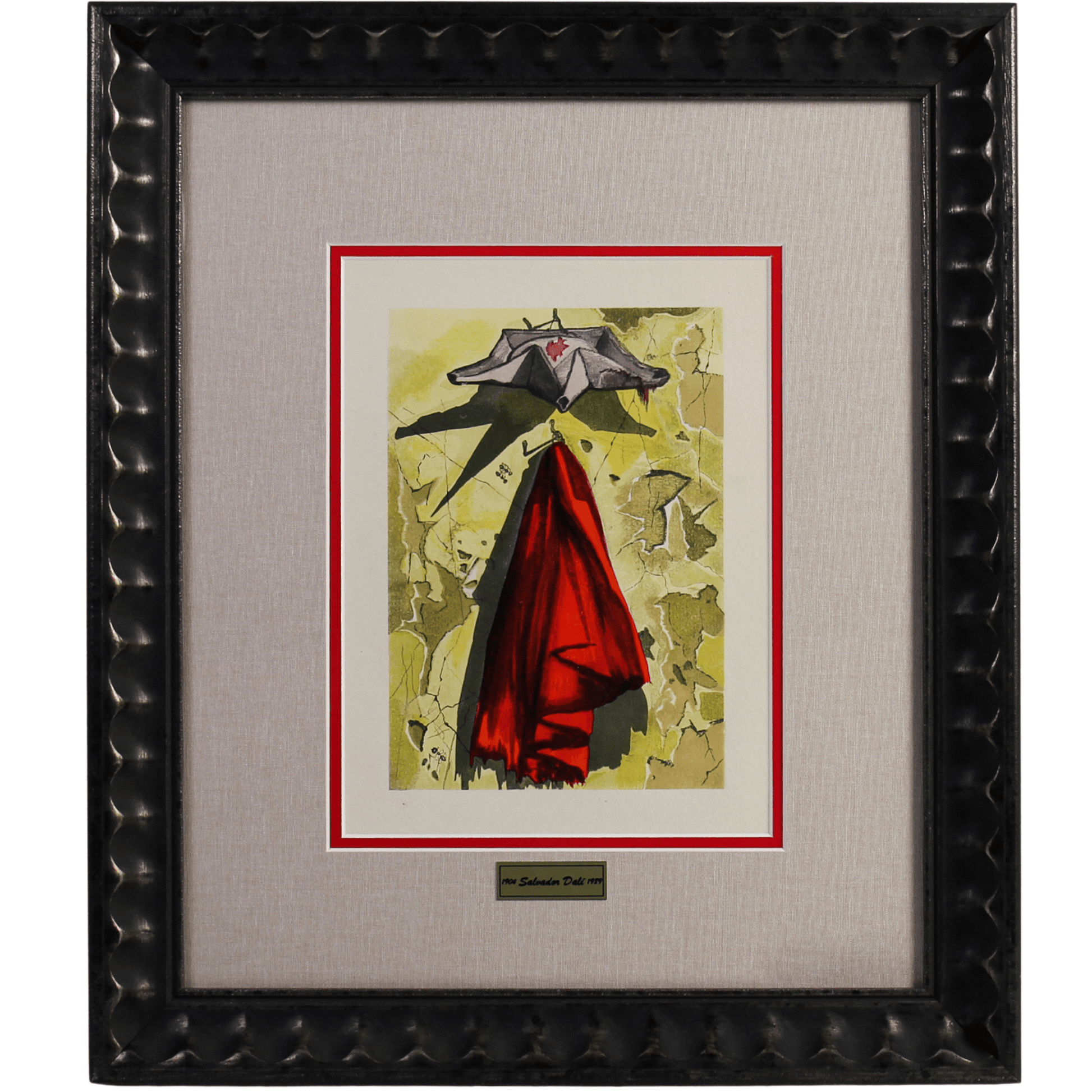 Salvador Dali; "Conclusion, mortality and after" From Le Tricorne, 1959 Art G S Pawn