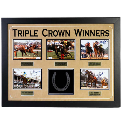 Triple Crown Horse Racing Winner Signed Memorabilia