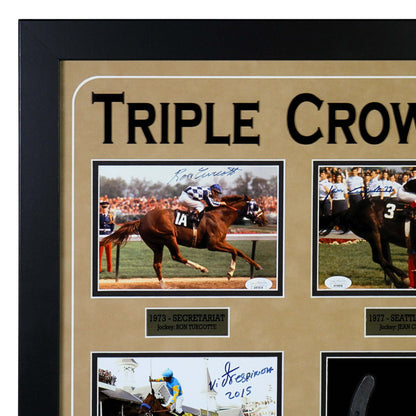 Triple Crown Horse Racing Winner Signed Memorabilia Three