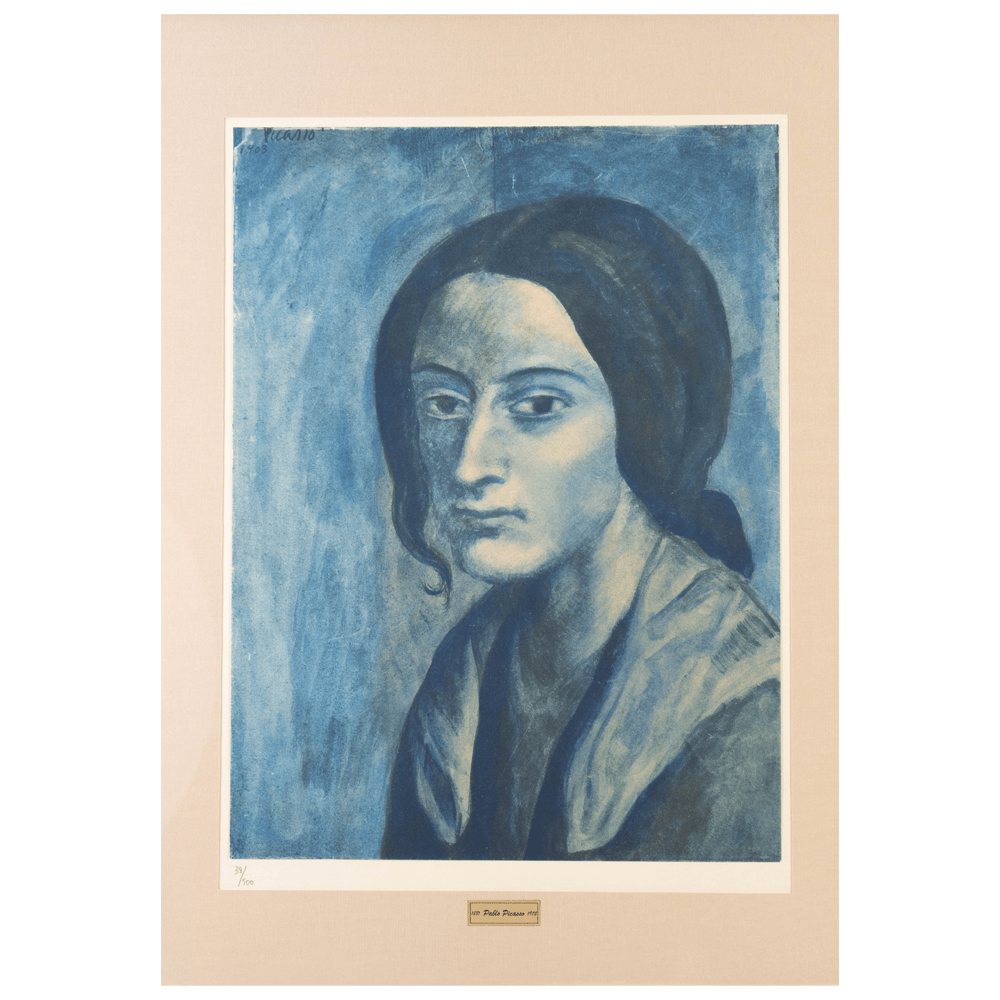 Pablo Picasso: "Femme A La Meche" Art G S Pawn