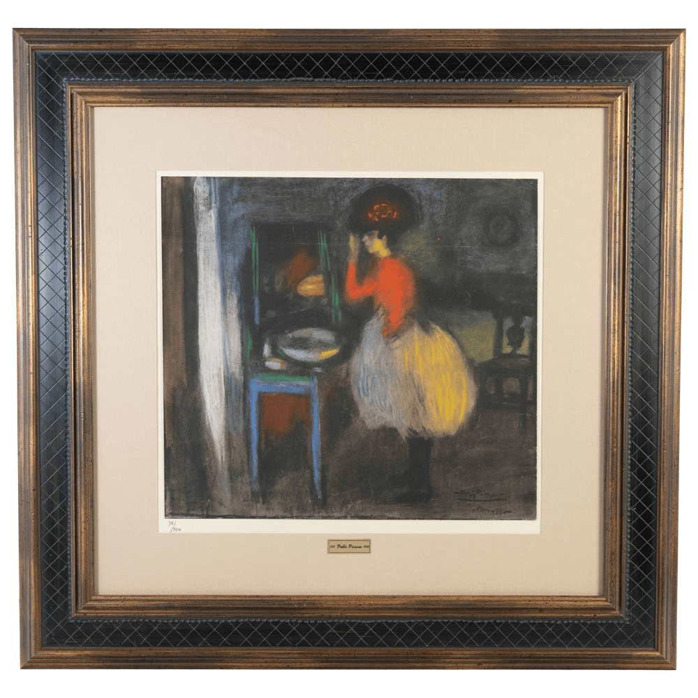 Pablo Picasso: "Femme Devant Le Miroir" Art G S Pawn